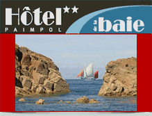 Tablet Screenshot of hotel-paimpol-bretagne.com